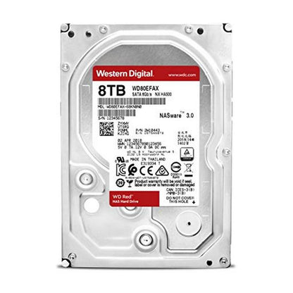 Disco rigido Western Digital WD80EFAX 8 TB 3,5" SATA III