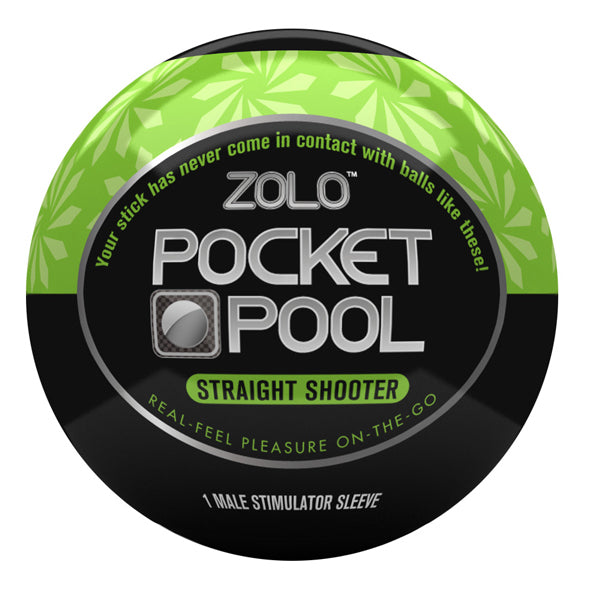 Pocket Pool Straight Shooter Zolo ZOLOPPSTS