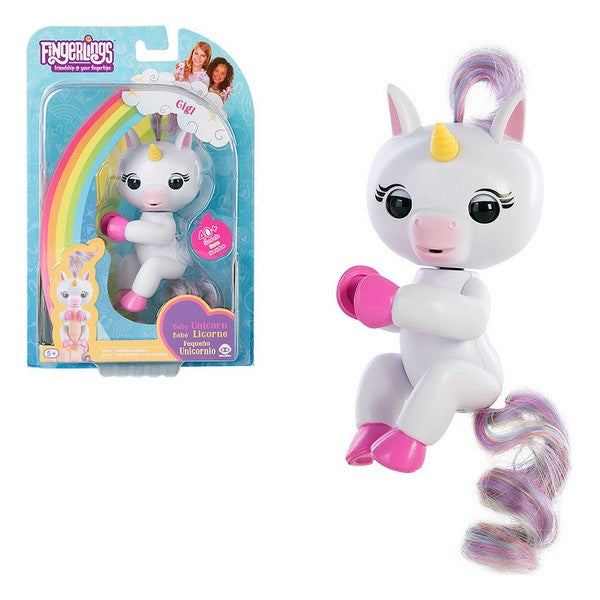Figura Unicorno Gigi Fingerlings Bianco 117085