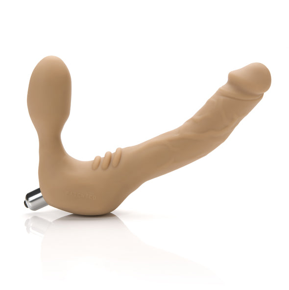 Realdoe Strapless Strap On Cocoa Tantus 9935