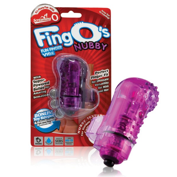 The FingO Nubby Purple The Screaming O FNG-N101