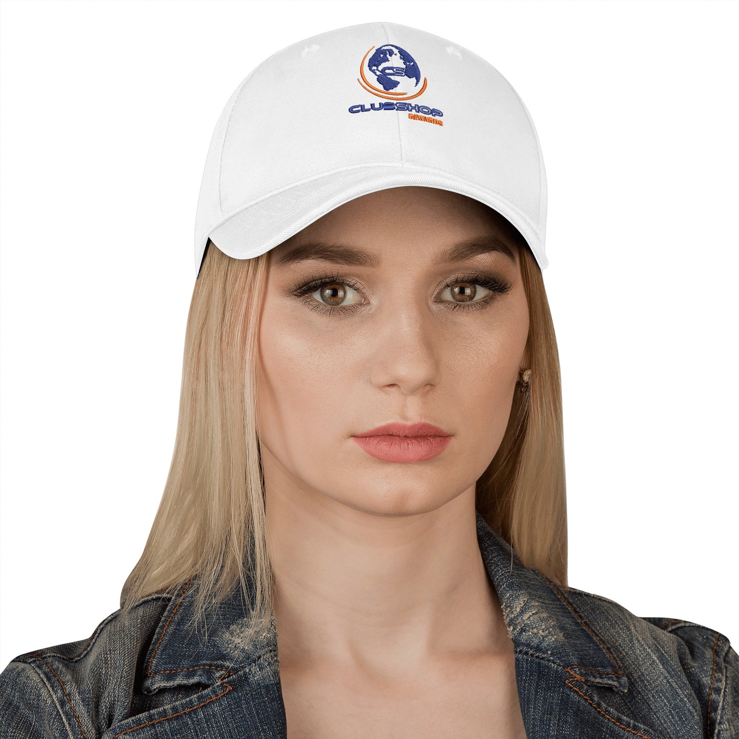 Clubshop Logo All Over Embroidered Baseball Caps
