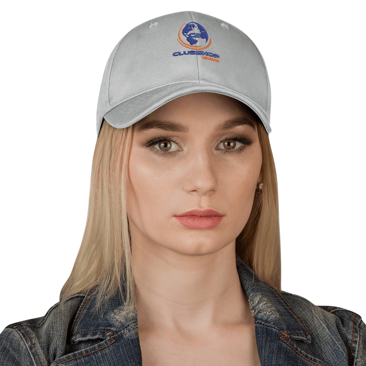 Clubshop Logo All Over Embroidered Baseball Caps