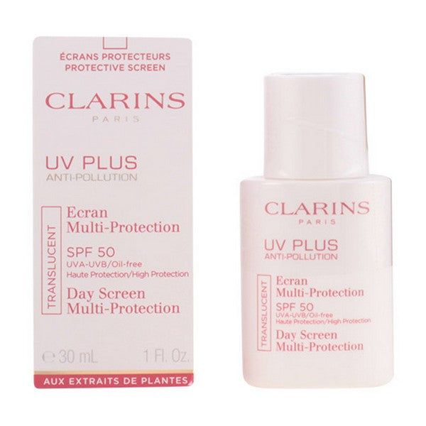 Facial Sun Cream Uv Plus Anti Pollution Clarins Spf 50 (30 ml)