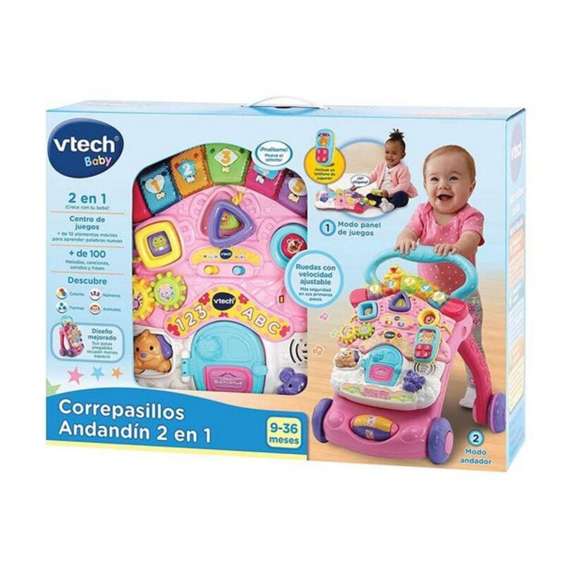 Triciclo Vtech Rosa (9+ Mesi) (ES)