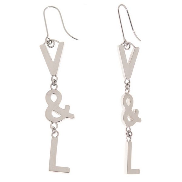 Ladies' Earrings V&L VJ0257PE
