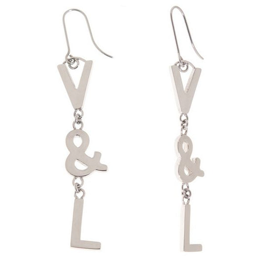 Ladies' Earrings V&L VJ0257PE
