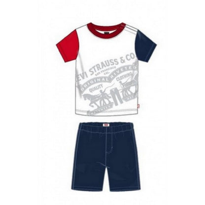Sports Outfit for Baby Levi's Color Block Tee Men (One size) White