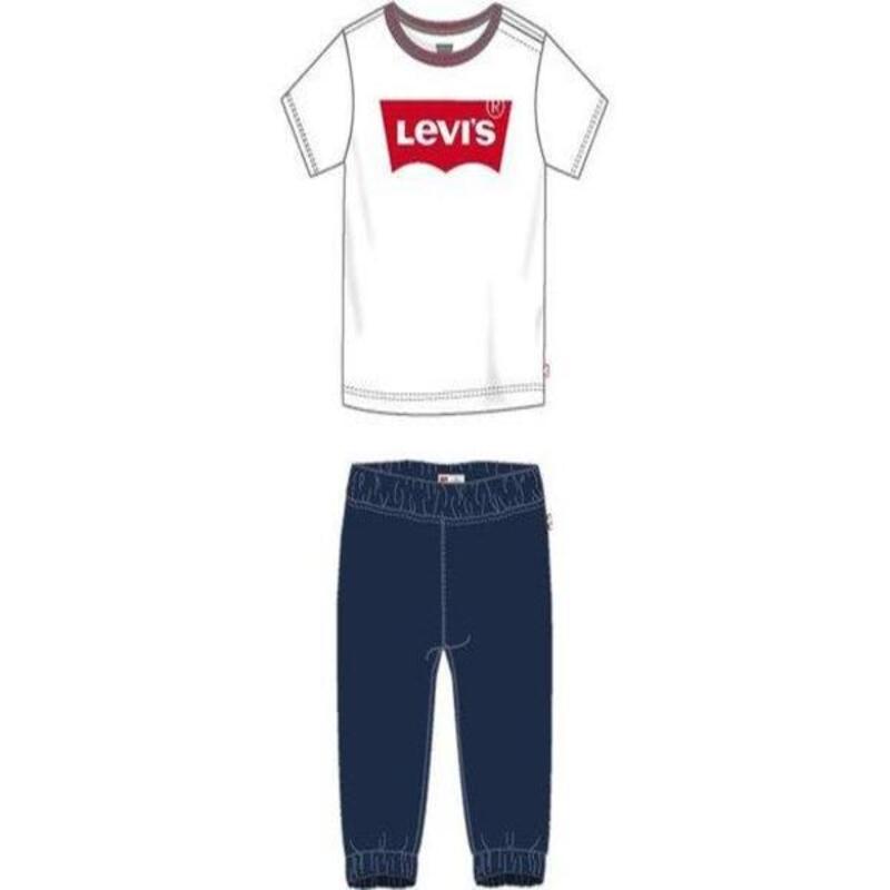 Baby's Tracksuit TWILL JOGGER Levi's 6EA924-001  White