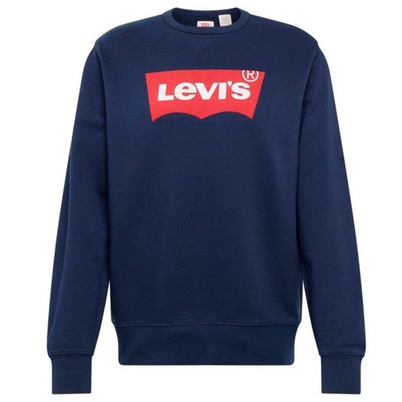 Children’s Sweatshirt Levi's Box Tab Navy Blue Navy