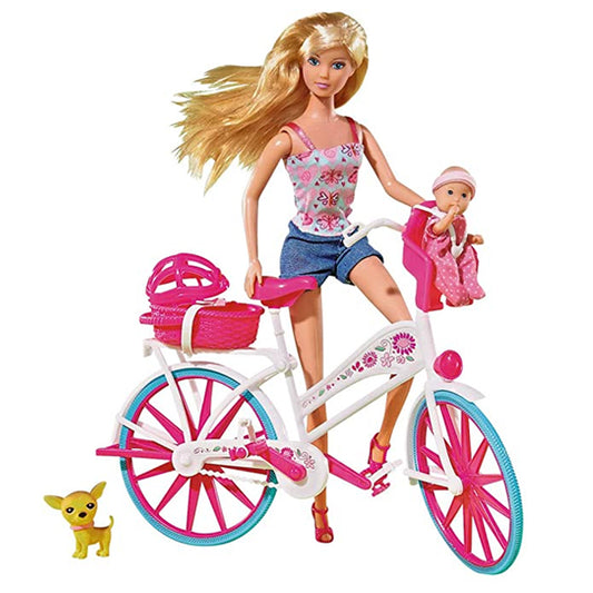 Playset Steffi Love Bike Tour Simba (29 cm)