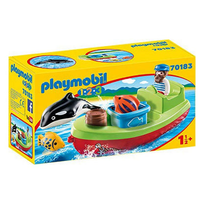 Playset 1.2.3 Pescatore Playmobil 70183 (7 pz)