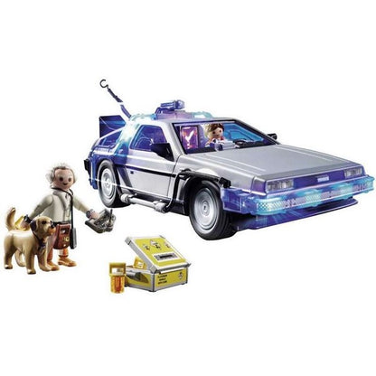 Playset Action Racer Ritorno al futuro DeLorean Playmobil 70317