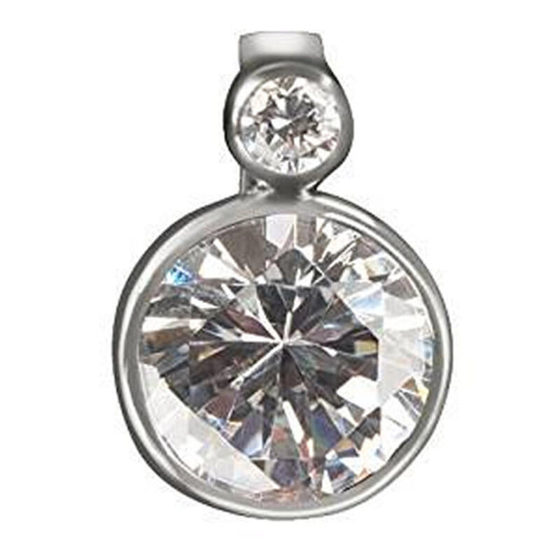 Woman's charm link Glamour GNS-00 White (1,8 cm)