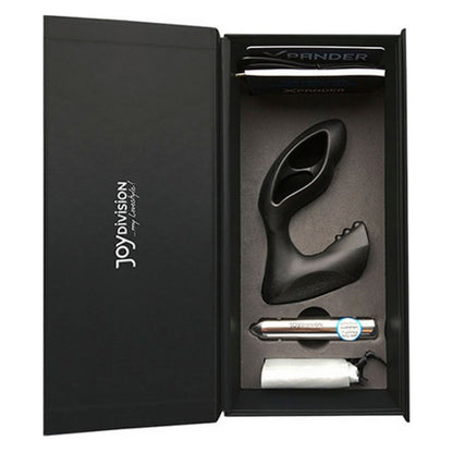 Massaggiatore prostatico Xpander X4 Silicone Noir Joydivision X 4+ (9,5 cm) Nero