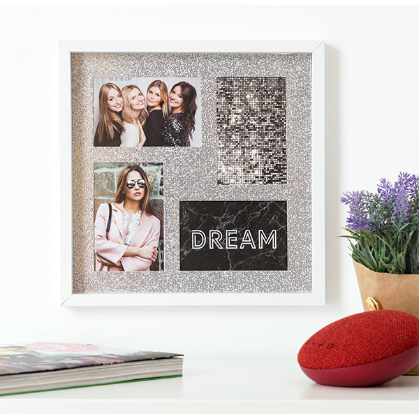 Wall photo frame Glitter (4 Photos)