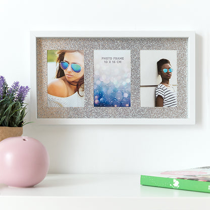 Wall photo frame Glitter (3 Photos)