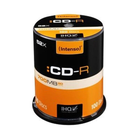 CD-R INTENSO 1001126 52x 700 MB (100 unità)