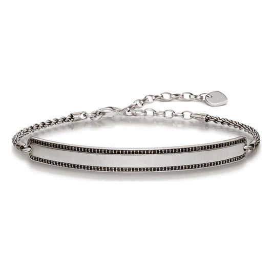 Unisex Bracelet Thomas Sabo LBA0009-643-11 Black Silver