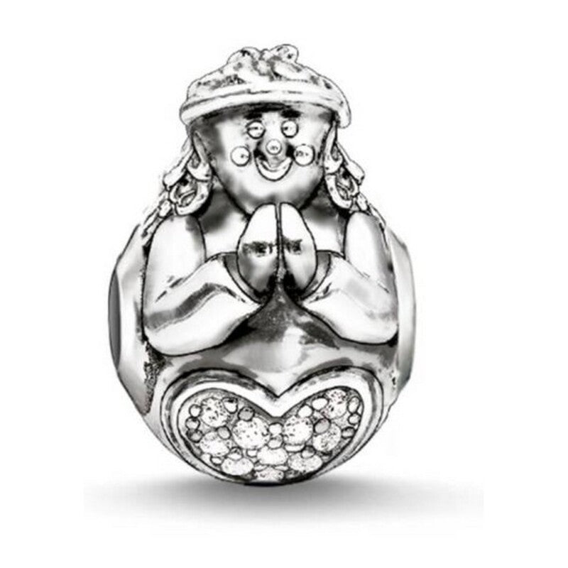Perline Donna Thomas Sabo K0182-643-14 (1 cm) Argento (1 cm)