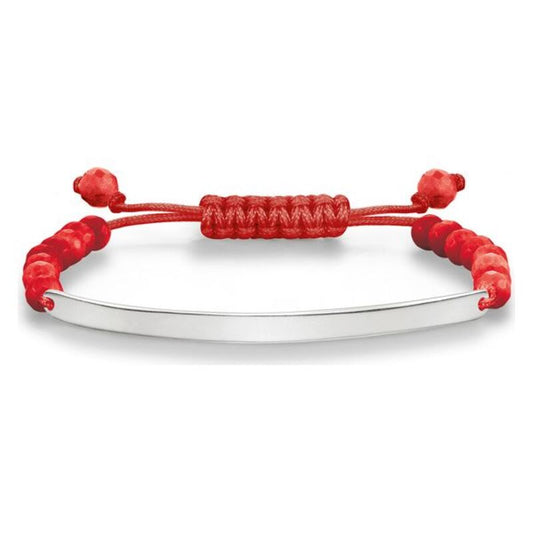 Ladies'Bracelet Thomas Sabo Red Silver