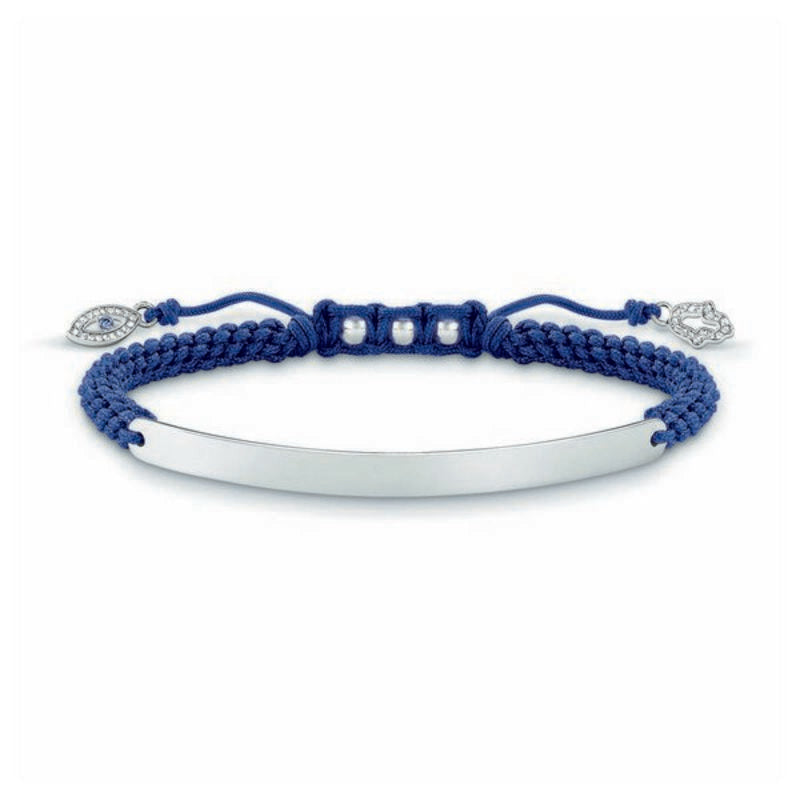Ladies'Bracelet Thomas Sabo LBA0066-897-1 Blue Silver