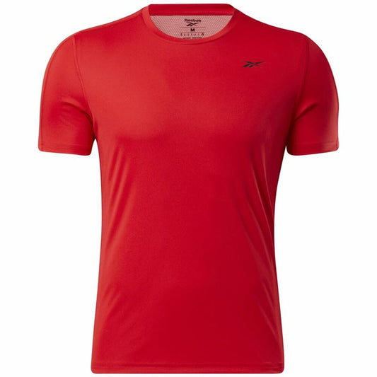 Short-sleeve Sports T-shirt Reebok Workout Ready Red