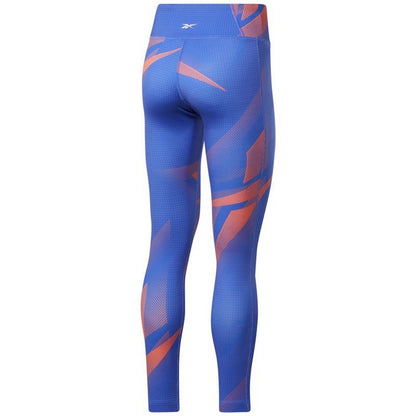 Sports Leggings Reebok MYT Printed Blue
