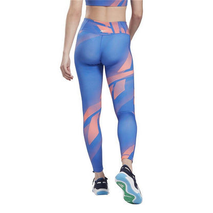 Sports Leggings Reebok MYT Printed Blue