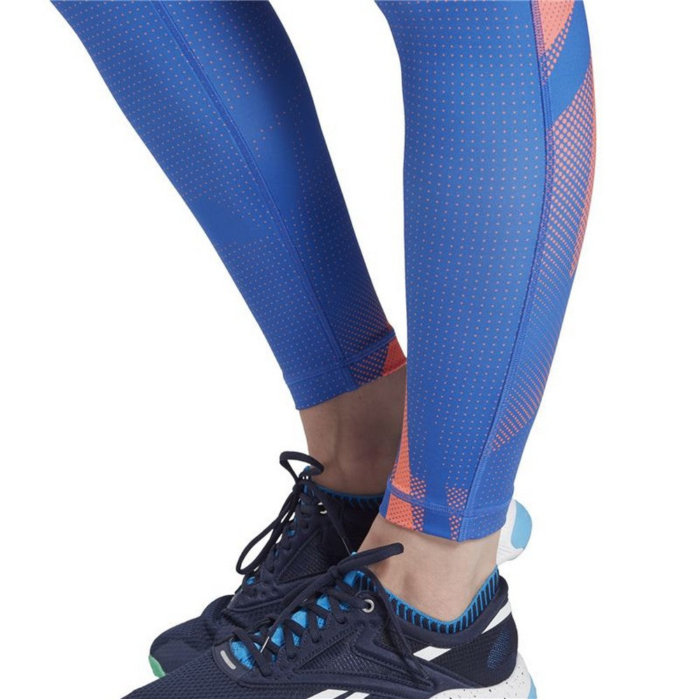 Sports Leggings Reebok MYT Printed Blue