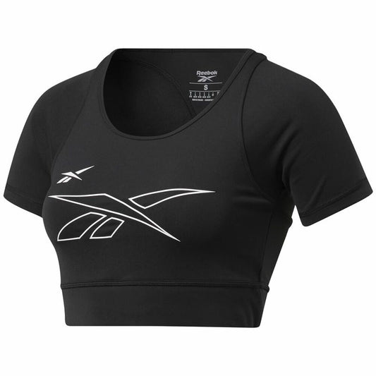 Short-sleeve Sports T-shirt Reebok MYT Black