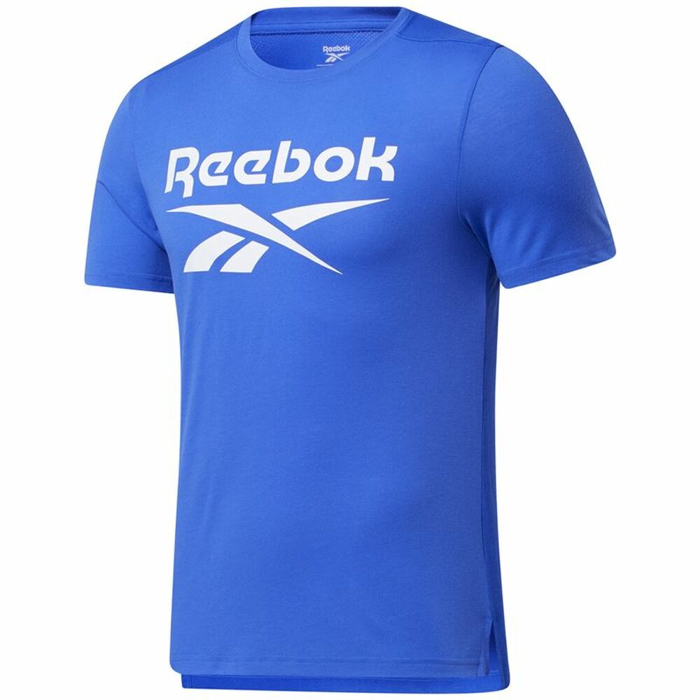 Men’s Short Sleeve T-Shirt Reebok Workout Ready Supremium Blue