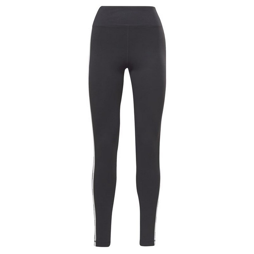 Sports Leggings Reebok  Pping Cotton W  Black