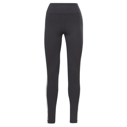 Sports Leggings Reebok  Pping Cotton W  Black