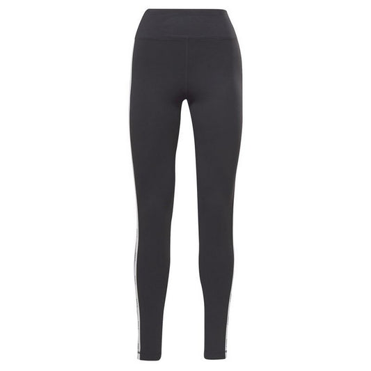 Sports Leggings Reebok  Pping Cotton W  Black
