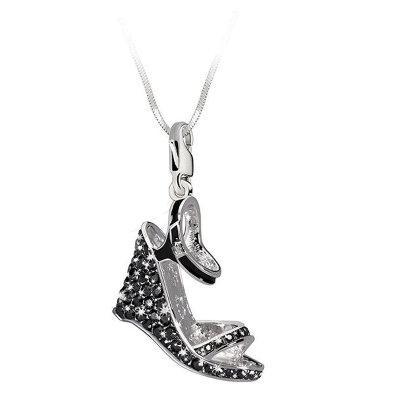 Woman's charm link Glamour GS2-01 | Black (4 cm)