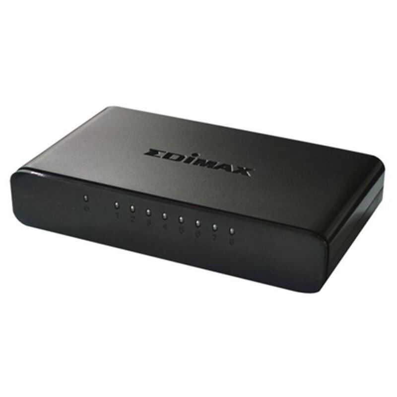 Switch da tavolo Edimax NSWSSO0116 8 porte RJ45 Auto MDI-X Verde