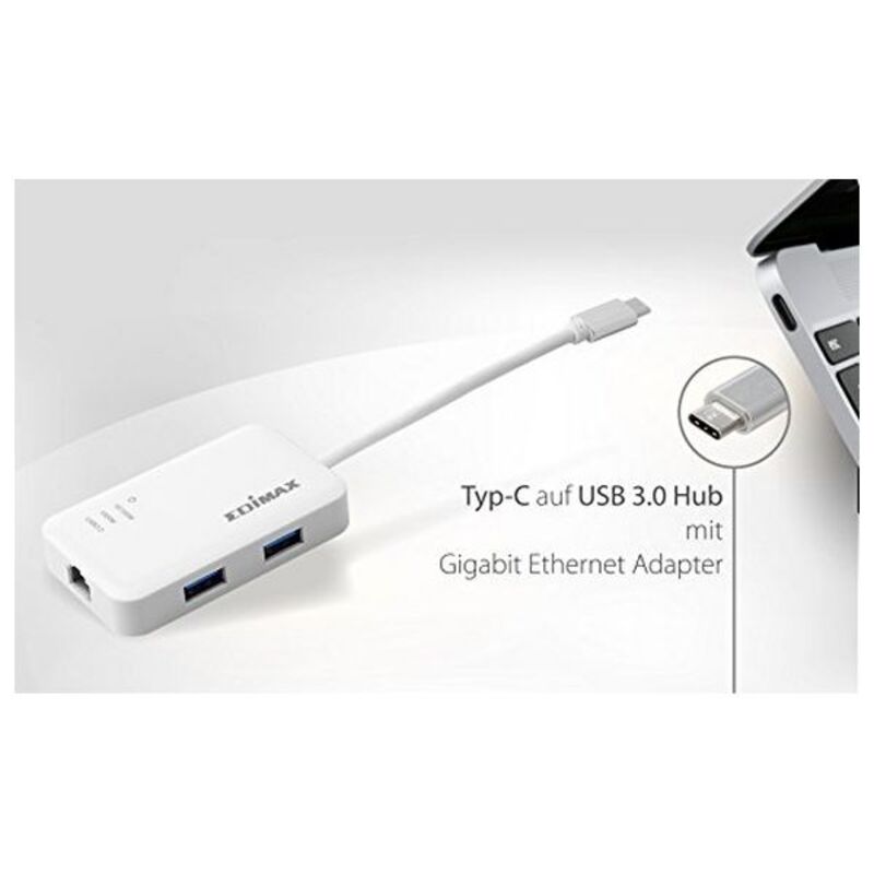 Adattatore da USB a Ethernet Edimax EU-4308 USB 3.0