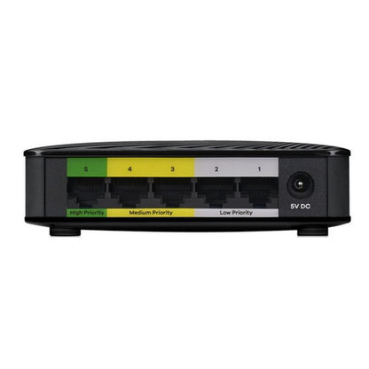 Switch da tavolo ZyXEL GS-105SV2 LAN Nero