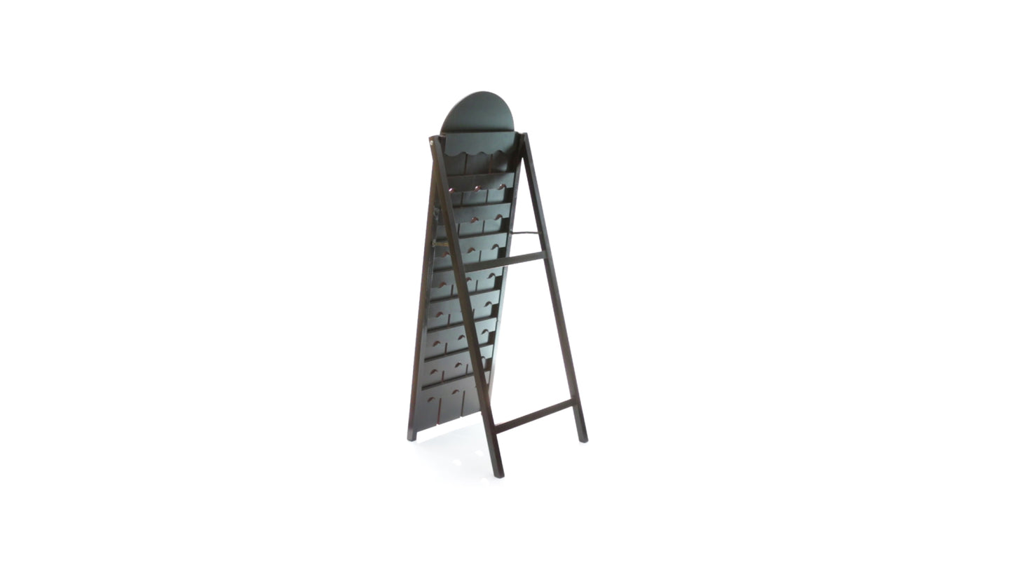 Bottle Rack with Removable Slate Board (24 botellas) 143059