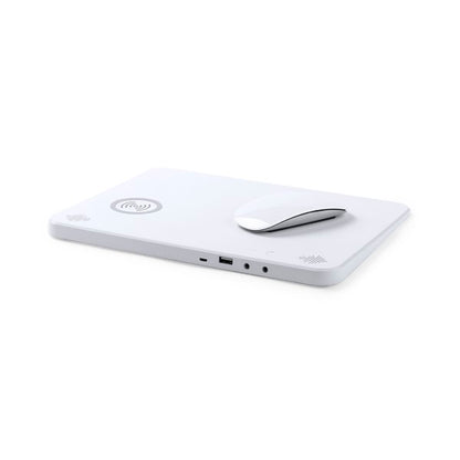 Mat with Qi Wireless Charger Bluetooth 4000 mAh 2W White 146126