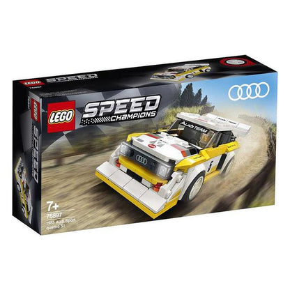Playset Velocità CHAMPIONS Audi Sport Quattro S1 Lego 76897