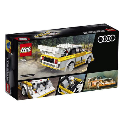 Playset Velocità CHAMPIONS Audi Sport Quattro S1 Lego 76897