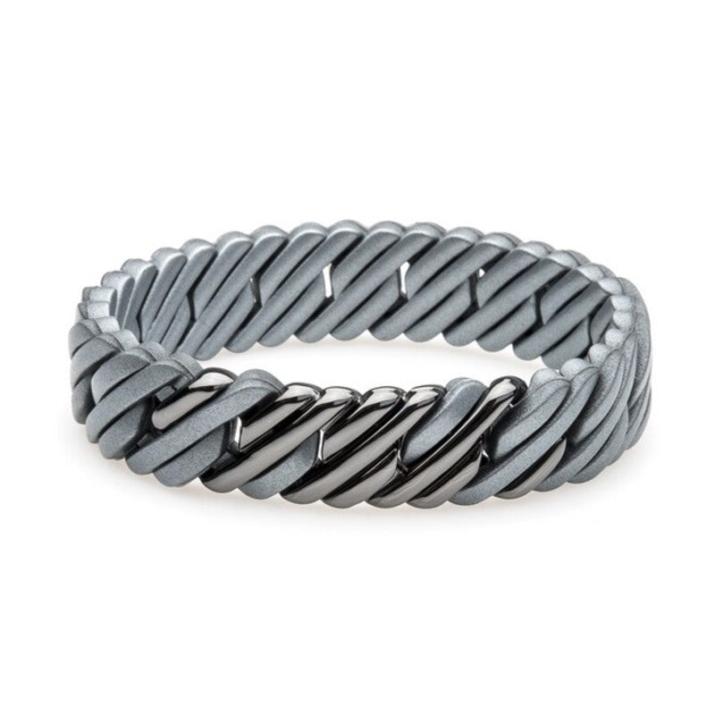 Ladies'Bracelet TheRubz Silicone Stainless steel Steel/Silicone
