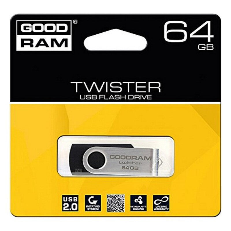Pendrive GoodRam UTS2 USB 2.0 Nera