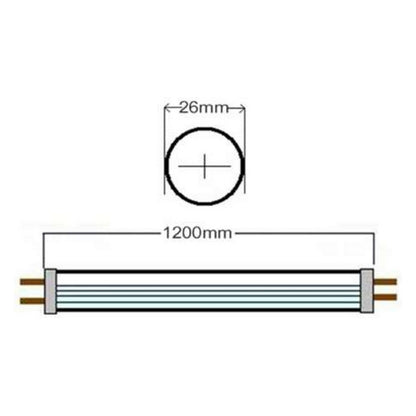 LED Tube Panasonic Corp. T8 18 W 1400 lm (Cool White 6000K)