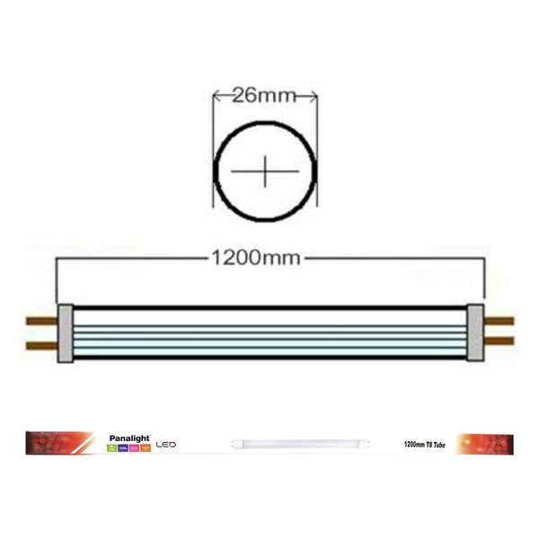 LED Tube Panasonic Corp. T8 18 W 1400 lm (Cool White 6000K)