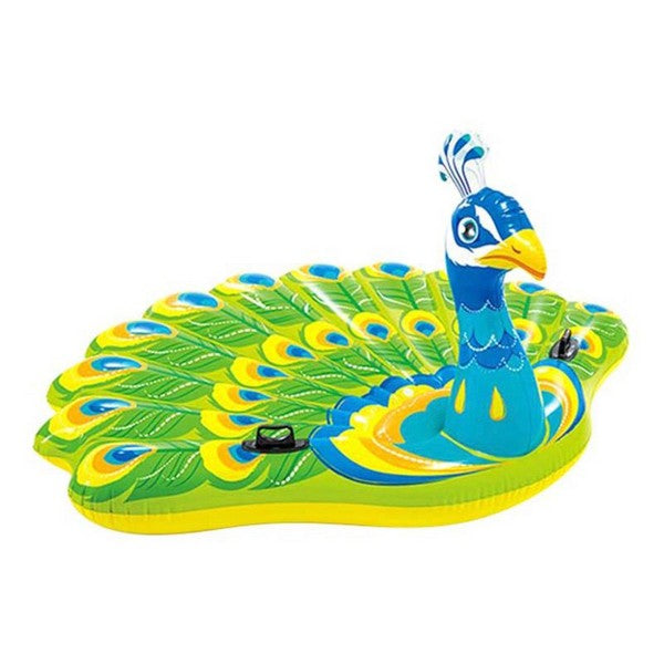 Inflatable pool figure Pavo Real Intex (193 x 163 x 94 cm)