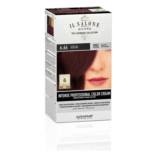 Permanent Colour Creme Intense Professional Color Cream Il Salone Milano (Nº 6.66)