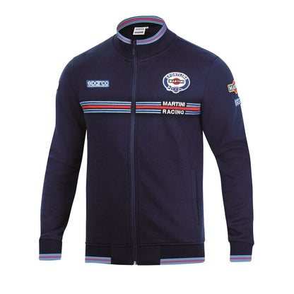 Men’s Sweatshirt without Hood Sparco MARTINI RACING Size M Navy Blue